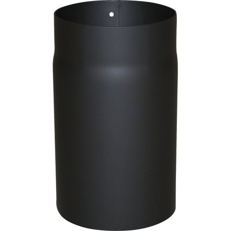 Kamino-Flam Tubo Lineare per Stufa, Acciaio, Nero, 15x0.2x25 cm, 1 unità (1/5)