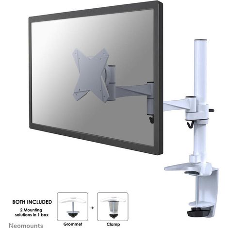 Neomounts FPMA-D1330WHITE Brazo de monitor 10-30" (1/3)