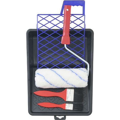 Malerset Brosse PS012A, 6-teilig mit Wanne (1/2)