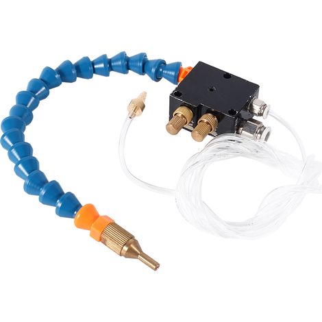 Système de lubrification par brouillard de liquide de refroidissement pour conduits d'air de 8 mm sur tours CNC (conduit de 118 pouces) zg (1/5)