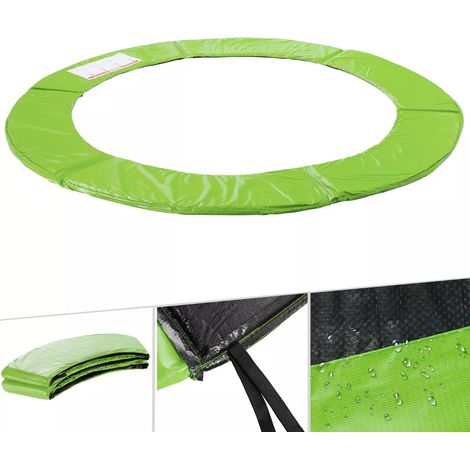 AREBOS Trampoline Edge Cover Border Edge Protection Spring Cover 183 cm Light green