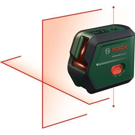 Bosch Cross Line Laser with Plumb Function UniversalLevel 2 Carton 0603663F00 (1/5)