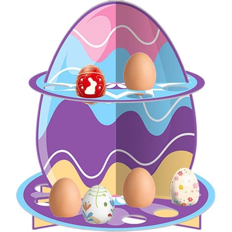 Easter Egg Tray – Rustic Table Centerpiece & Party Decoration (1/5)