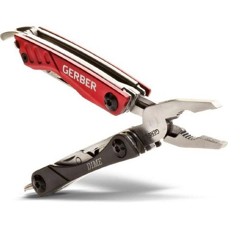 Gerber Mini multiutensile Dime rosso