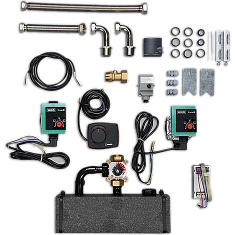 Kit di collegamento caldaia ATLANTIC a 3 vie e 2 circuiti per la gestione di un circuito su valvola o di 2 circuiti - 074734