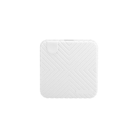 Imprimante thermique portable 203 DPI, ABS PC, 58 mm, impression Bluetooth, découpe manuelle (blanche)