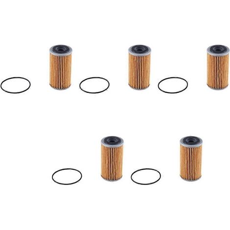5-teiliges Getriebeölfilter-Set für Nissan, Suzuki und Mitsubishi RE0F11A JF015E 31726-3JX0A 31726-28X0A 2921A007