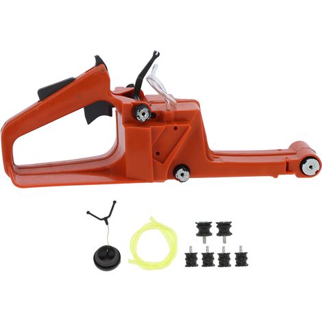 Poignée arrière avec réservoir de carburant, pièce détachée compatible Husqvarna 268 272 XP 61 tronçonneuse, kit carburant complet, remplacement facile. (1/5)