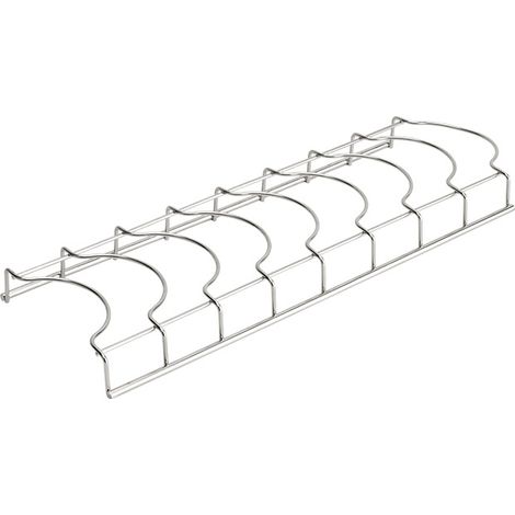 1 pc support de bol en acier inoxydable, organisateur de cuisine pour couvercles de casseroles assiette planche à découper couverts (1/2)