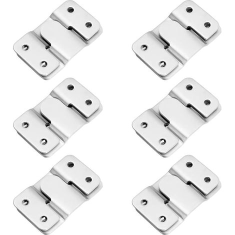 paires de cintres pour cadre photo crochets de connecteur de meubles en acier inoxydable à emBoîtement robuste support dissimulé à montage encastré-Fei Yu (1/5)
