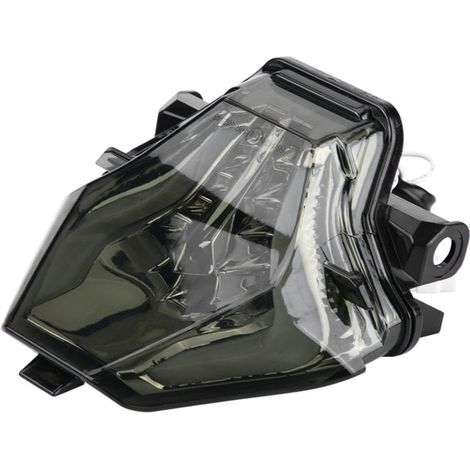 Moto LED clignotant feu arrière pour MT07 FZ07 YZFR3 YZFR25 (rouge) (1/4)