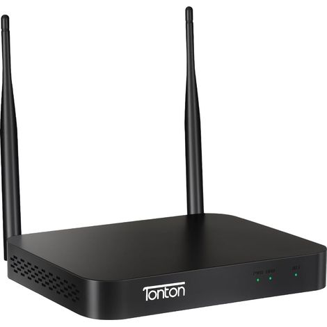2K NVR Network WLAN Digital Video Recorder for Wireless Surveillance Cameras, Remote Smartphone Access, PC/APP Remote Access (NO HDD) (1/5)