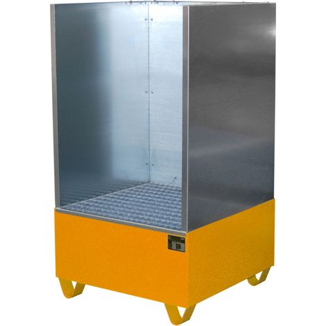 Bauer Südlohn Bac de récupération 2002/SW, laqué, orange jaune