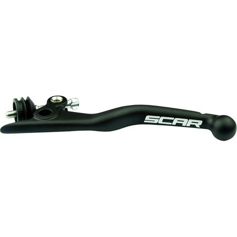 Maneta de embrague SCAR NEW RACING (OEM) para KTM 65/85 SX '13-'26, Husqvarna TC 65 '18-'26, TC 85 '14-'26, Gasgas MC 65/85 '21-'26, Varg MX/EX '23-'26. Color: negro.