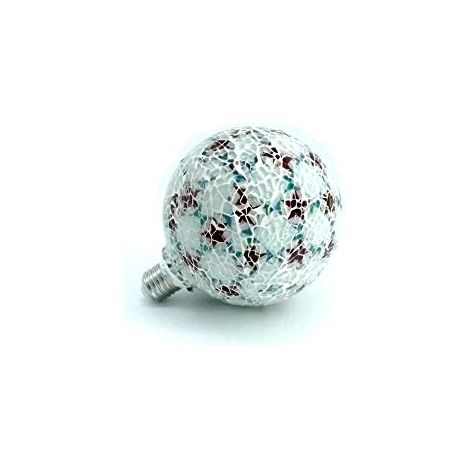 Lampadina Decorativa Led E27 Globo G125 Bianco Tiffany 4w (1/2)