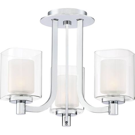 Elstead Quoizel Kolt Plafonnier Globe Chrome Poli, IP44 (1/5)