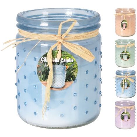 CANDELA ALLA CITRONELLA cm 10 x 12 12 PZ