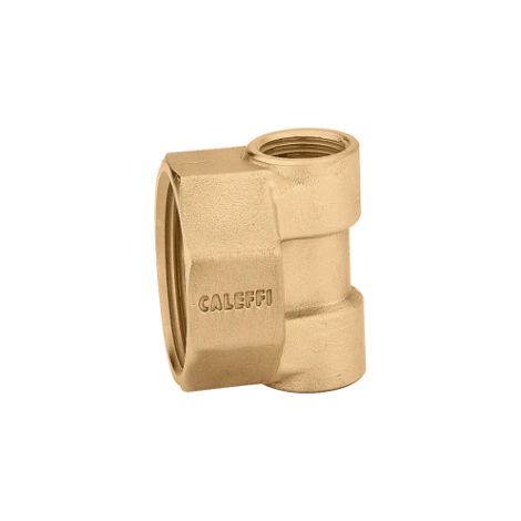 Accouplement radial double 3/4 "F x 1/2 "F x 3/8 "F Caleffi 599453  3/4"F x 1/2"F x 3/8"F