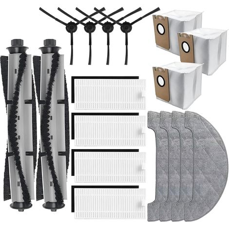 Accessoires robot aspirateur – Kit compatible Honiture Q6 Pro, Laresar L6 Pro, Imou L11 Pro, AIRROBO T10+ et Neabot N2 (1/5)