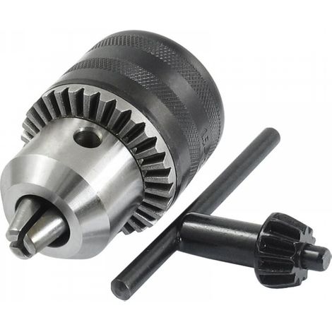Mandrin de perçage conique B16 (à clé), capacité de 0,059 à 0,512 po, (1/3)
