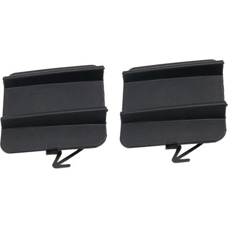 Cache-attelage de remorque/anneau de remorque de pare-chocs avant (2 pièces) pour Nissan Micra K13, modèle mars (1/3)