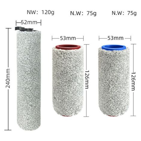 Kit de filtres de brosse principale de rouleau for Xiaomi for Roborock Dyad accessoires de remplacement d'aspirateur intelligent sec humide sans fil Louable (Color : C) (1/4)