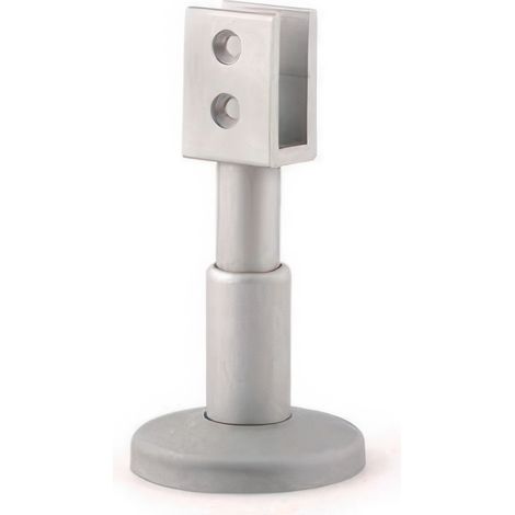 Pied réglable (90-130) en aluminium (support acier) pour cabines sanitaires panneaux de 10 mm HOMEWELL