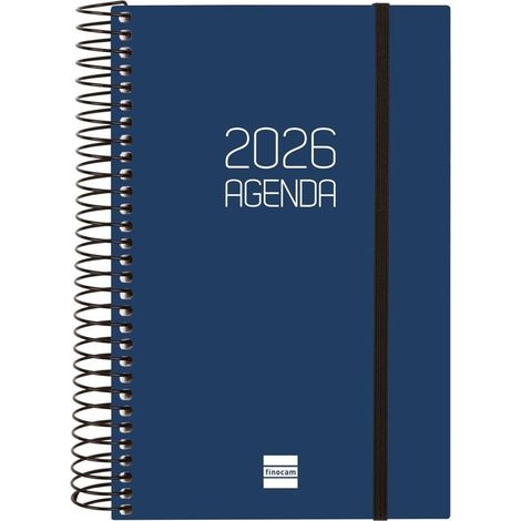 AGENDA ANUAL 2026 OPAQUE E5 DP AZUL
