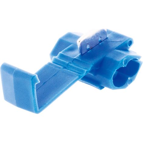 5 raccords auto-dénudants - Bleu - Zenitech (1/4)