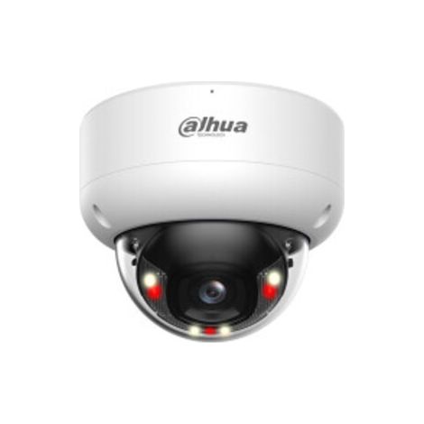 Caméra IP Dahua Mini Dôme Antivandalisme Série 3, 4 MP, IR 40 m, IP67, Ik10, PoE, Double Éclaira