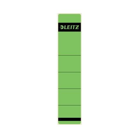 Ordnerrückenetikett schmal/kurz 39 x 192 mm (B x H) selbstklebend ohne Griffloch grün 10 Etik./Pack. (1/4)