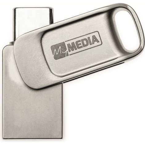 MY MEDIA PENDRIVE 128GB HIGH SPEED DUAL USB-C/USB-A 3.2