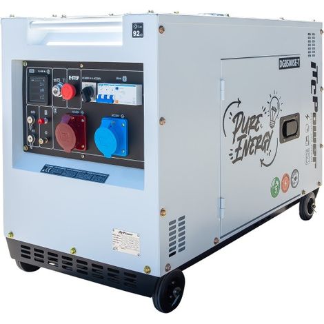 Generador eléctrico diésel 5,7kW / 7,9kVA (230/400V) de ITCPower (1/5)