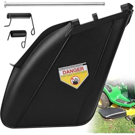 GY20647 AM126397 Cache-goulotte avec matériel compatible avec JD 42" tondeuse Deck 102, 105, GX325, L100, L105, LA105, LA110, GT225, SST16, X300 (1/5)