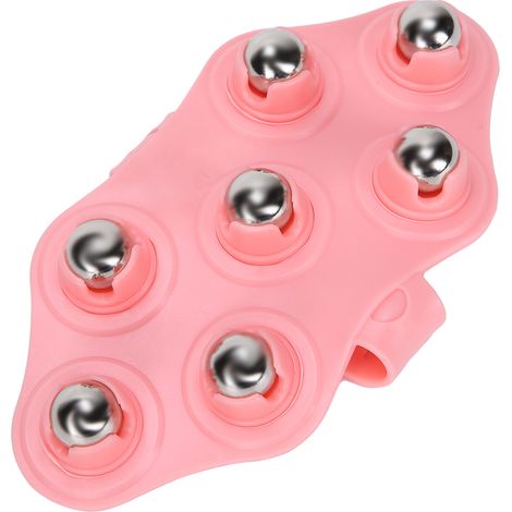Appareil de massage à 7 billes d'acier avec rotation à 360° pour une relaxation profonde de la taille, des bras et des jambes. (1/5)