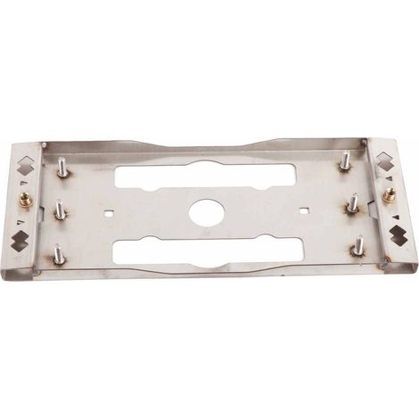 Guide de coupe en acier avec positionneur, planche de base pour scie portable, cadre de positionnement multifonction pour bois, outil de découpe ajustable (1/3)