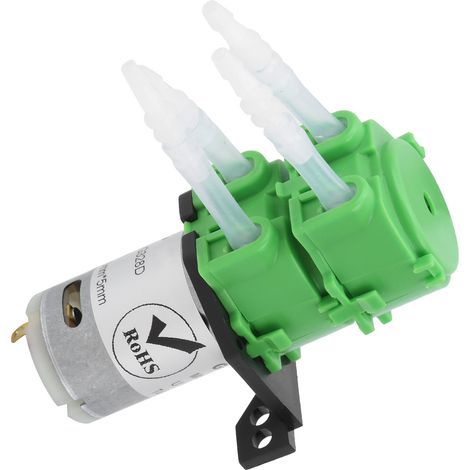 Miniatur-Flüssigkeitsdosiersystem mit Doppelkopf-Schlauchpumpe für Aquarien (DC12V) (1/5)