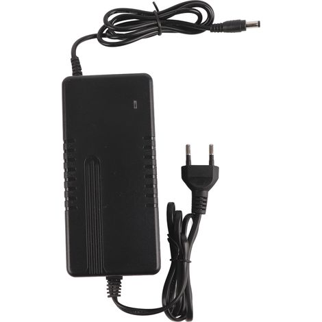 Chargeur Secteur EU 54.6V 2A pour Batterie Lithium, Adaptateur DC 5.5mm, Entrée 100‑240V (1/5)