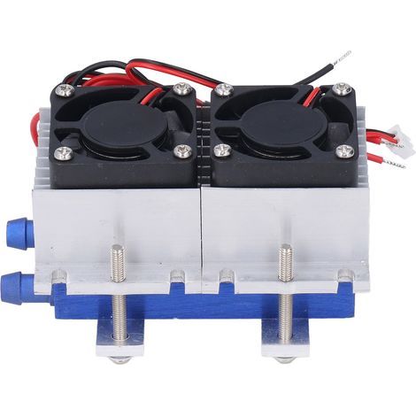 Ortviai Système de Refroidissement par Semi-conducteur pour Petit Climatiseur ou Ventilateur – 120 W, 12 V CC, Aluminium (1/5)