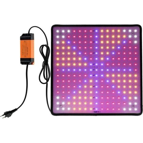 1000W Lampe LED Horticole Croissance Floraison 225 LEDs Grow Light Panneau LED Culture Indoor Spectre Complet Lampe Croissance Plante avec Crochet de Suspension pour Plante Croissance d'intérieur (03) (1/4)
