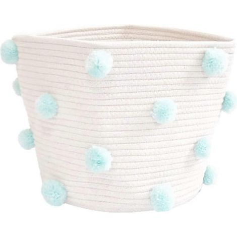 Panier à linge nordique, vert (1/5)