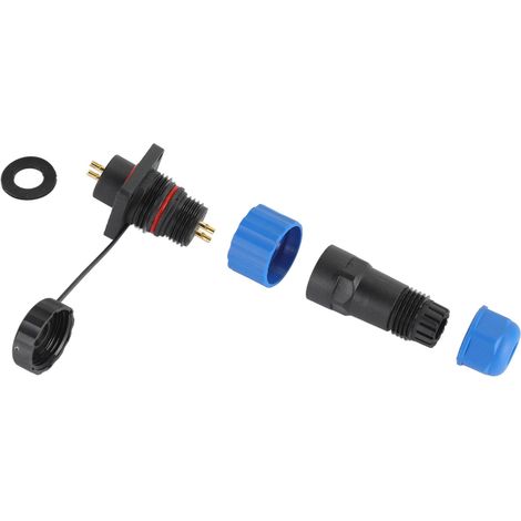 Connecteur d'alimentation aéronautique carré étanche IP68, adaptateur de terminal industriel SP162 broches (380 V 10 A) (1/5)
