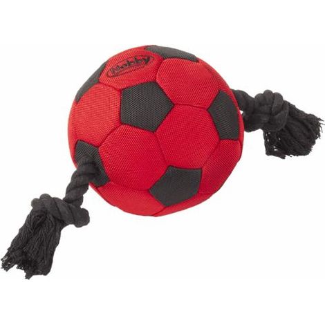 Nobby Taff Toy Ball mit Seil ca. 35 cm Tau/Zerrspielzeug
