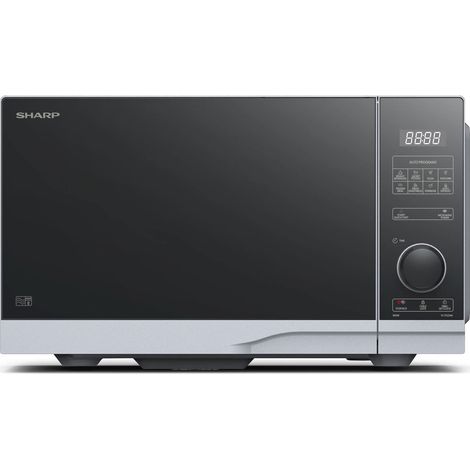 Sharp YC-PS234AE-S microondas plateado negro 23 litros