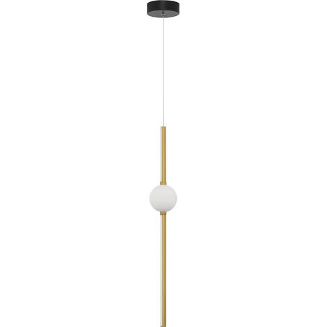 [NEUWERTIG] B-Ware Nova Luce Pendelleuchte Hängeleuchte Led Acrobat Schwarz Warmweiß Dimmbar 13,6 W