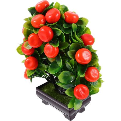 Faux Plante Artificielle Pot Décor Végétal Plante Artificielle Pot Décorative (1/5)