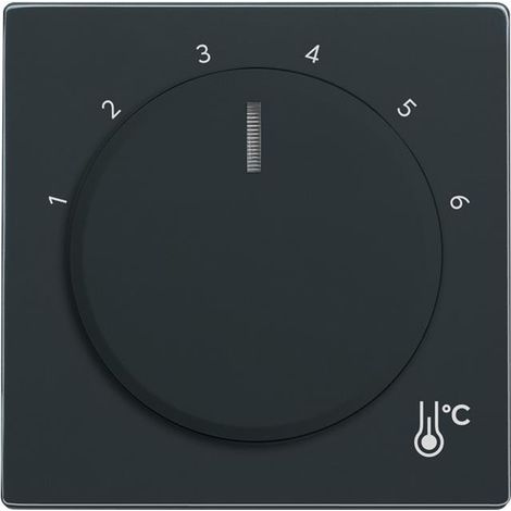 Plaque de finition busch-jaeger 1794 r-81 anthracite sensor mountable