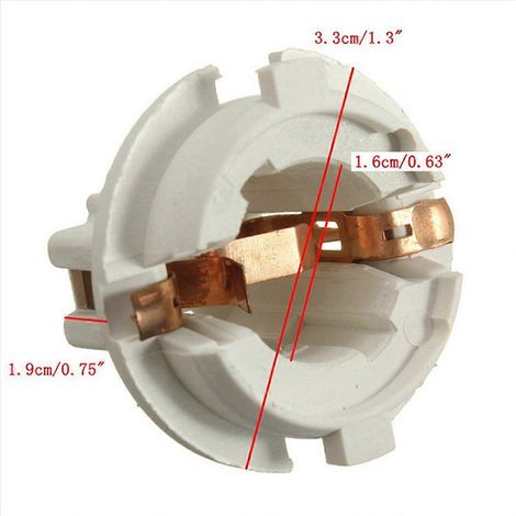 Deux douilles pour ampoules de feux arrière, compatibles avec BMW X5 E53 E70 (1/3)