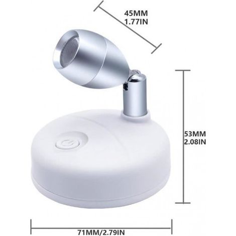 Lampe de Placard - LED - 2 Pack - RGB - Télécommande - Intérieur (1/4)