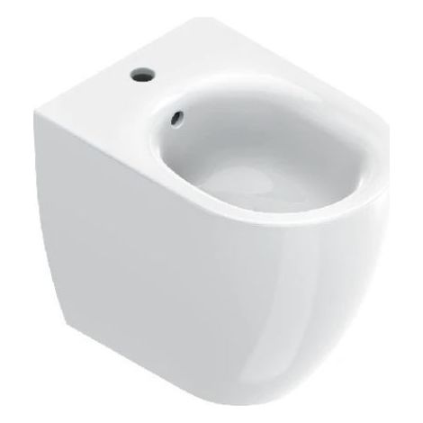 Bidet Sfera Filomuro 50x35 cm Monoforo Bianco Lucido Ceramica